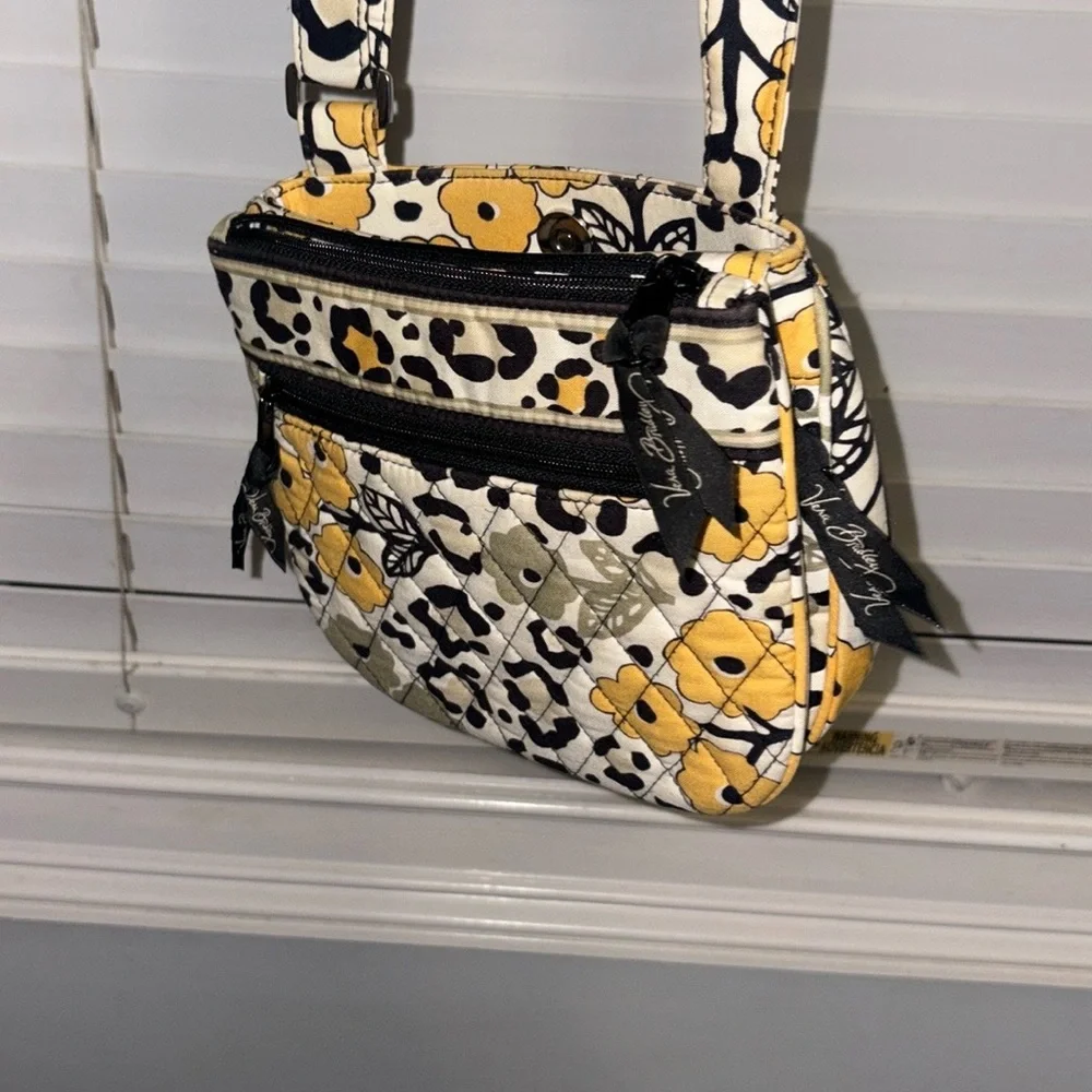 Vera Bradley Flap Hipster Crossbody Bag in the retired "Go Wild" pattern - Picture 2 of 2
